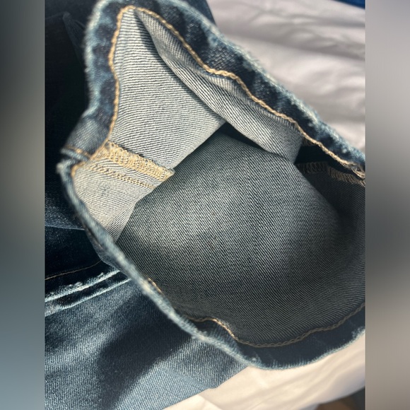 S.M.N. Men’s Straight Jeans Hunter in Waver Size 38 Whiskering Dark Denim - Picture 4 of 13